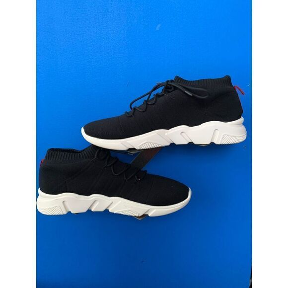 Steve Madden Men's Hytro Knit Lace-Up Sneakers - Black Size 9 - Picture 1 of 6